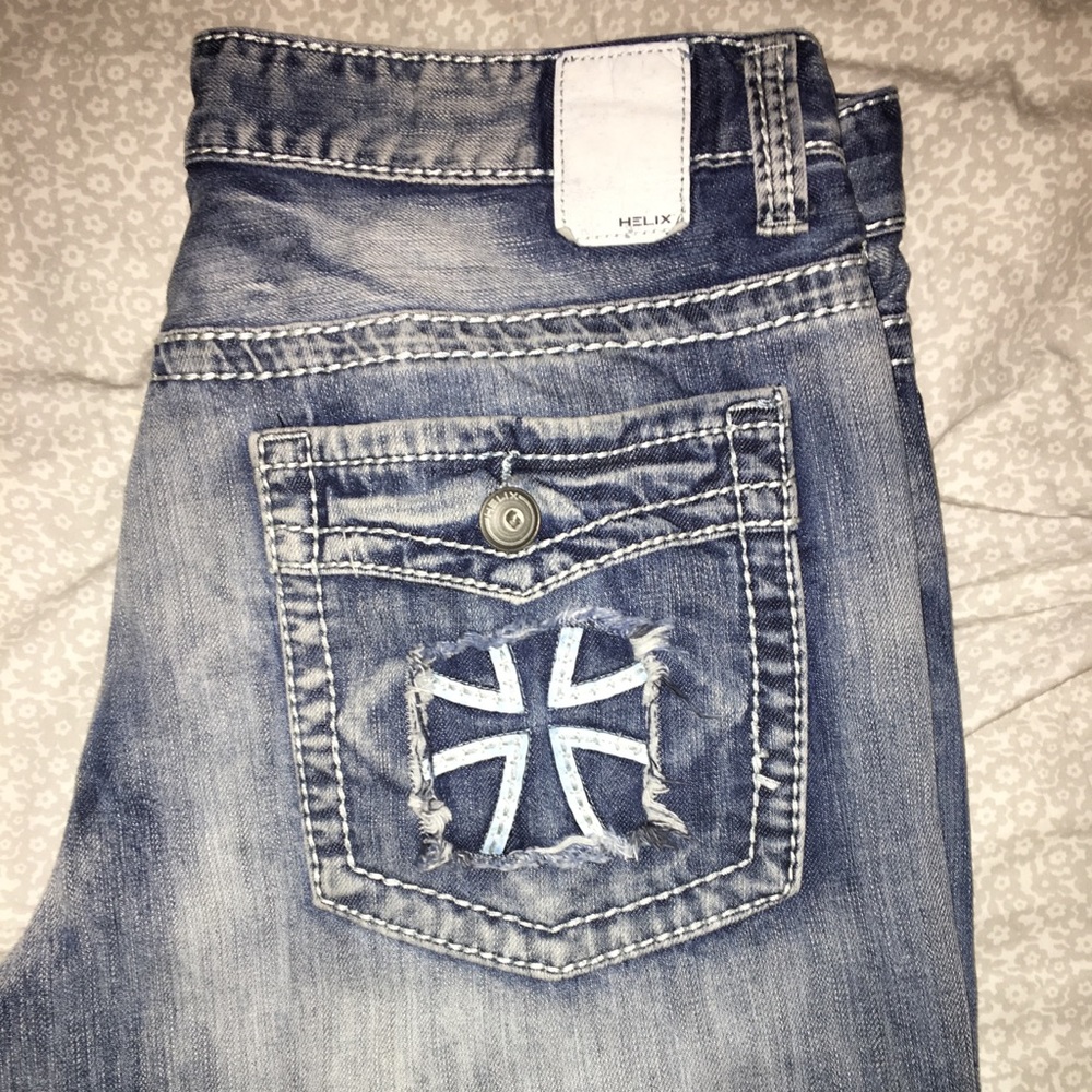 Helix Jeans 34/30 relaxed fit/boot cut